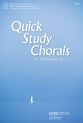 Quick Study Chorals, Vol. 1 SATB Choral Score cover